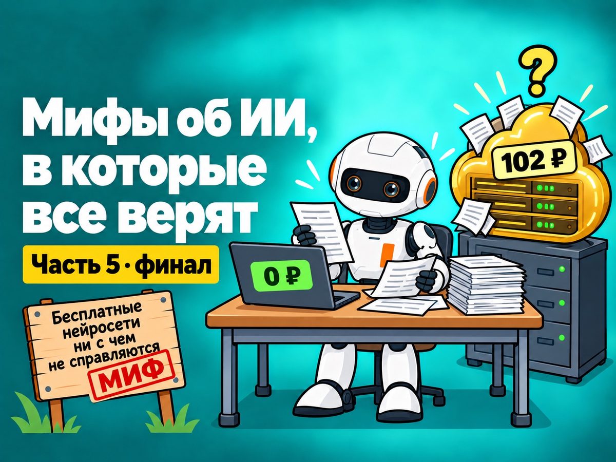 «Бесплатные нейросети ни с чем не справляются». А самая дорогая модель Яндекса справилась хуже бесплатной на моём ноутбуке